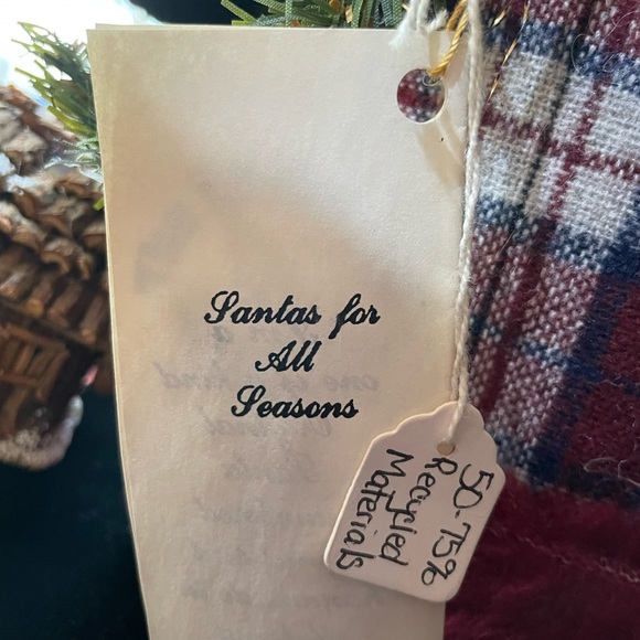 Artist created, handmade, one of a kind, vintage Santas.